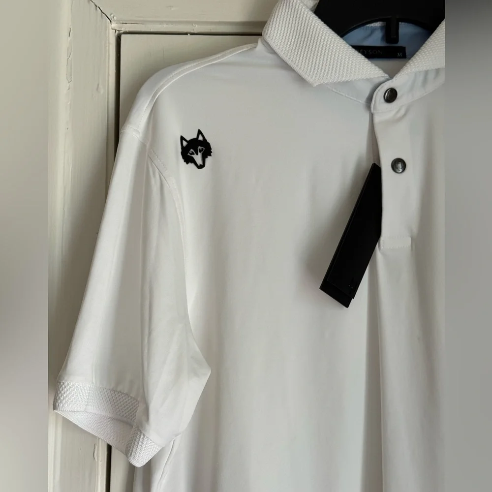 NWT Greyson men’s Cayuse Sport Polo in Arctic - Picture 2 of 13